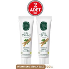 Eyüp Sabri Tuncer 2 Lı Dış Macunu Mısvak Özlü 90 ml Parlak Dış ve Tam Gün Ferahlık