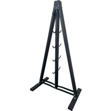 5 Li Metal Mag Aparat Seti ve Depolama Standı - Lat Pulldown Bar - Fitness Aparat