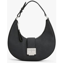 Tommy Jeans Tjw Crush Shoulder Bag Kadın Siyah Omuz Çantası AW0AW17539BDS