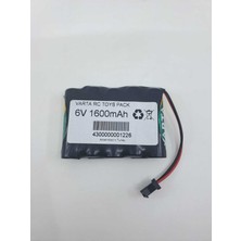 6V 1600MAH 5 Pilli Siyah Soket
