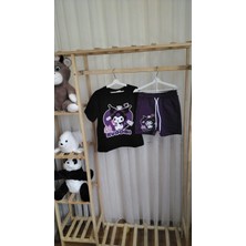 Kuromi Baskılı Kız Çocuk Takım (%100 Pamuklu)