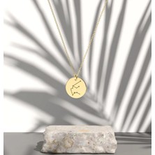 Zodyak 14 Ayar Altın Kolye