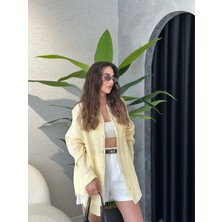 Müslin Kumaş Oversize Gömlek