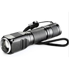 F-82 T6 LED Zoomlu 2000 Lm Yüksek Işık Şarjlı El Feneri