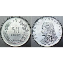 Banknoting Türkiye Cumhuriyeti 50 Kuruş 1979 Çilaltı Kondisyon.