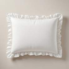 2 Adet Fırfırlı Ranforce Kumaş Yastık Kılıfı 50 x 70