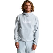 Slam Graphic Hoodie Erkek Gri Sweatshirt