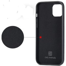 iPhone 16PRO Dg Mınd Deri 2 Parça Ayrılabilir Güçlü Manyetik Kart Bölmeli Cüzdanlı Kılıf