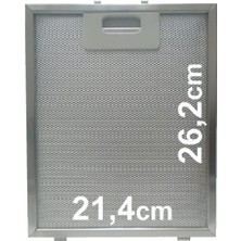 Populer Beko Altus Uyumlu Davlumbaz Yağ Filtresi 21,4X26,2CM 21,4cm 26,2cm Filtre