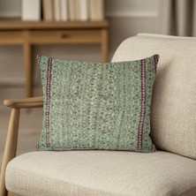 Canlı Renkli Dijital Baskılı Kırlent Kılıfı Kare