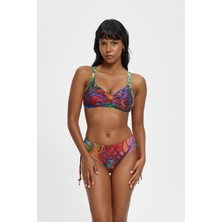 B11094 Toparlayıcı  Luplu Bikini Takımı
