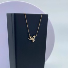 Kuş 14 Ayar Altın Kolye