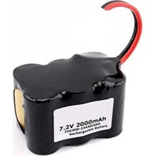 K6224 Süpürge Için 7.2V 2000MAH Pil Grubu