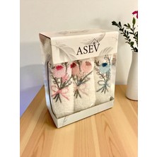 30X50 cm 3lü Mutfak Havlusu | El Havlusu | Yüz Havlusu Seti