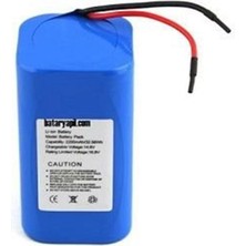 14.8V 2600MAH Li-Ion Pcbli 4X18650 Şarjlı Pil