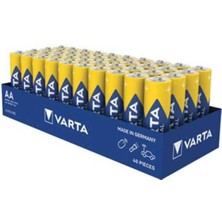 4006 Industrial Alkalin Aa Kalem Pil 40LI Paket Ambalajda