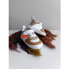 Funny Minilkabebe Funny Premium 7306 Unisex Spor Bebek Ilk Adım Patik Ayakkabı 17-18-19 Numara