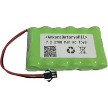 7.2 2700 Mah Siyah Soketli Oyuncak Bataryası