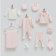 Bebenova Premium Cute %100 Pamuk 10LU Hastane Çıkışı Seti - 2025 Yaz Sezonu