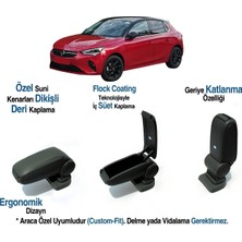  Corsa F Araca Özel Kol Dayama Vidasız Kolçak 2022 2023 2024