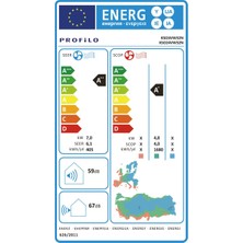 Profilo KSX24VW32N A++ 24000 Btu Inverter Wifi Duvar Tipi Klima