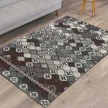 HCCOMPANYFABRİCON MODERN DESENLİ  ÇOK RENKLİ HALI ÖRTÜSÜ  9 m²