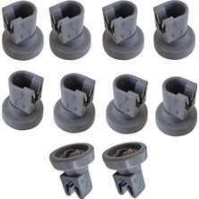 Populer Vestel DW5003 Bulaşık Makinesi Üst Sepet Tekerleği - 50278101006 10 Adet Uyumlu