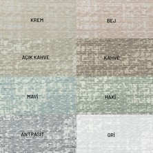 Purecot Premium Pamuklu Püsküllü Koltuk Örtüsü 180X220 Çift Taraflı Terletmez Kaymaz , Gri