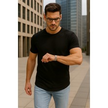 Fit Kalıp Premium Kas Yapısını Öne Çıkaran T-Shirt