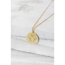 Flamingo Çift 14 Ayar Altın Kolye