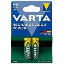 Accu Power 2600 Mah Aa 2'li Şarj Edilebilir Kalem Pil