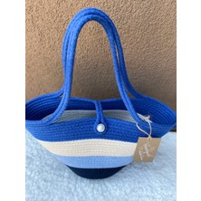 Elçiçek Homedecor Hasır Çanta,kol Çantası,plaj Çantası