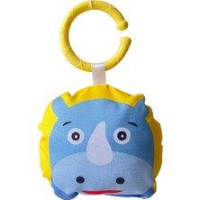 Mavi Kumaş Kenarlı Oyun Halısı ve Bebek Oyun Alanı