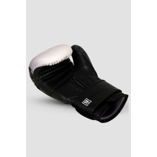 Hercules Fight Gear H Desenli Siyah Boks, Kickboks Eldiveni - Profesyonel Antrenman Için