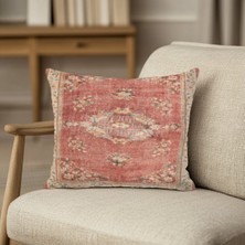 Geleneksel Kilim Desenli Dekoratif Kırlent Kılıfı Kare