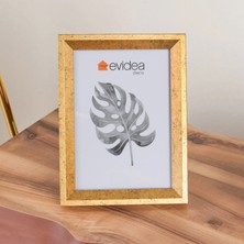 Evidea Deco Dandelion Çerçeve - Gold - 15X21 cm