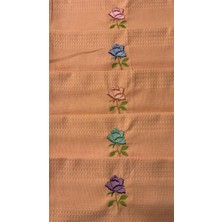 Kozavitrin Çiçek Nakışlı 6’lı Peçete-Mutfak Havlusu Kurulama Bezi 40X60 cm