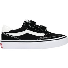 Vans Brooklyn Ls V Genç Siyah-Beyaz Spor Ayakkabı VN000DBRBA21