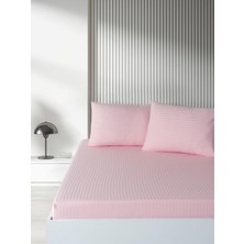 Silindir Pvc Çantalı %100 Pamuk Saten Lastikli Çarşaf Seti