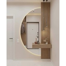 LED Ayna, Yarımay Ayna, Dekoratif Ayna, Duvar Aynası, Konsol Aynası, Holl Aynası, Günışığı LED