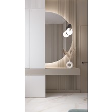 LED Ayna, Yarımay Ayna, Dekoratif Ayna, Duvar Aynası, Konsol Aynası, Holl Aynası, Günışığı LED
