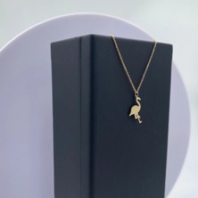 Flamingo 14 Ayar Altın Kolye