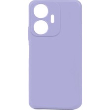 Realme C55 Kılıf Tlzn Biye Silikon-Lila
