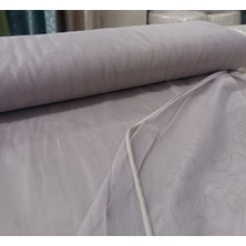 Çocuk Odası Dökümlü Düz Tül Perde - Mor - Pileli Dikim 1x2,5 Pile -MR100