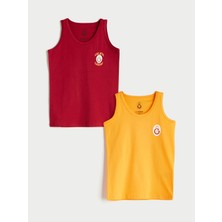 Lc Waikiki Yeni Sezon Bisiklet Yaka Galatasaray Baskili Erkek Cocuk Atlet 2'li - S5G153Z4