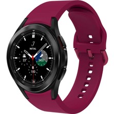 Galaxy Watch 4 44MM Krd-50 Uyumlu Kordon Tlzn - Mürdüm