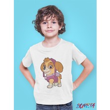 Bumeta Gökyüzünün Kahramanı Skye Paw Patrol Çocuk Tişört T-Shirt