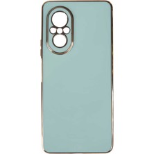 Huawei Nova 9 Se Kılıf Tlzn Bark Kapak-Açık Yeşil