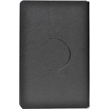 Galaxy Tab A7 10.4 T500 2020  Uyumlu Tlzn Fest Dönebilen Standlı Kılıf-Siyah