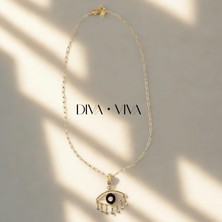 Diva Viva - Mystic Eye Kadın Çelik Kolye